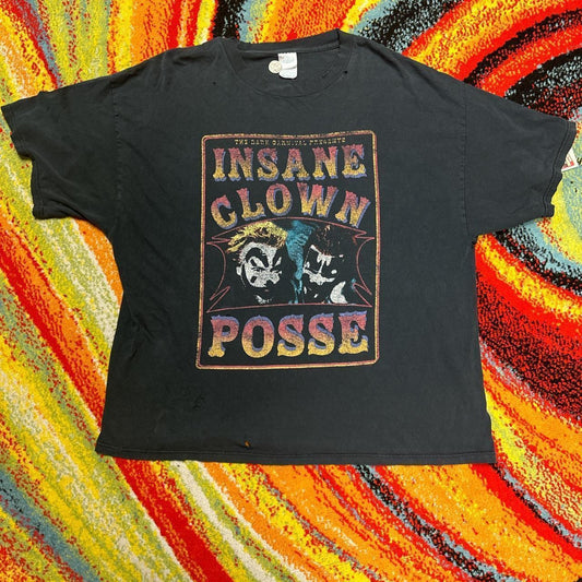 Insane Clown Posse The Dark Carnival Y2K XXL Distressed Band Tee