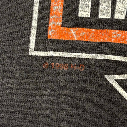 Vintage Harley Davidson V Flame 1998 Rare Biker Tee XL