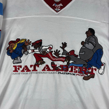 Fat Albert Y2K Platinum Fubu Junkyard Gang XXL Football Jersey