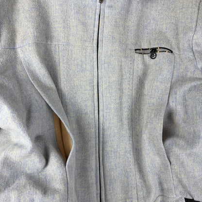 Vintage 1950s Rockabilly Fleck Pocket Loop Sport Ricky Jacket Large