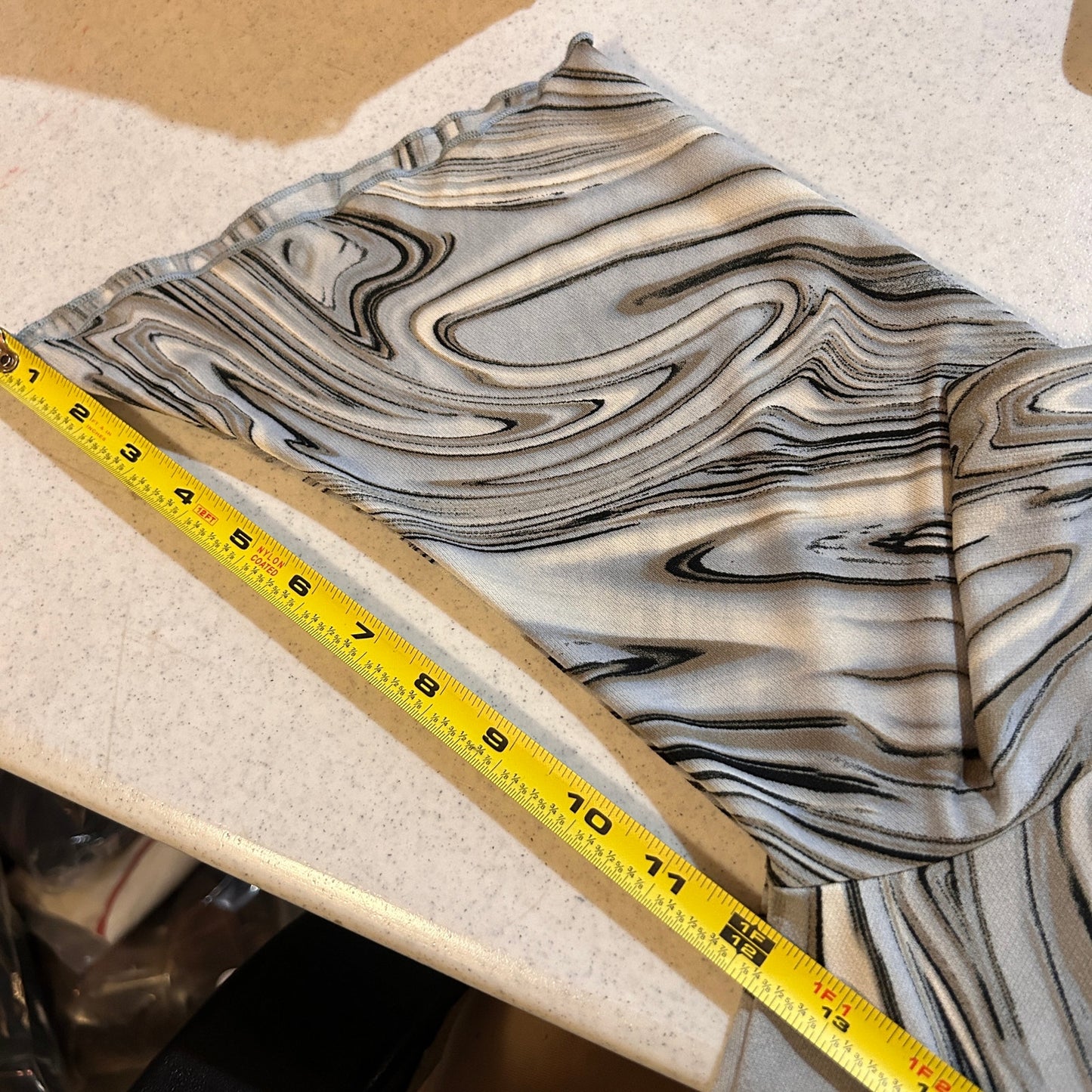 Hippie Style Psychedelic V Neck Womens Large 70s/80s MKM Blouse