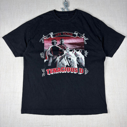 Vintage Tenacious D Jack Black Obey The D RARE XL Band Tee