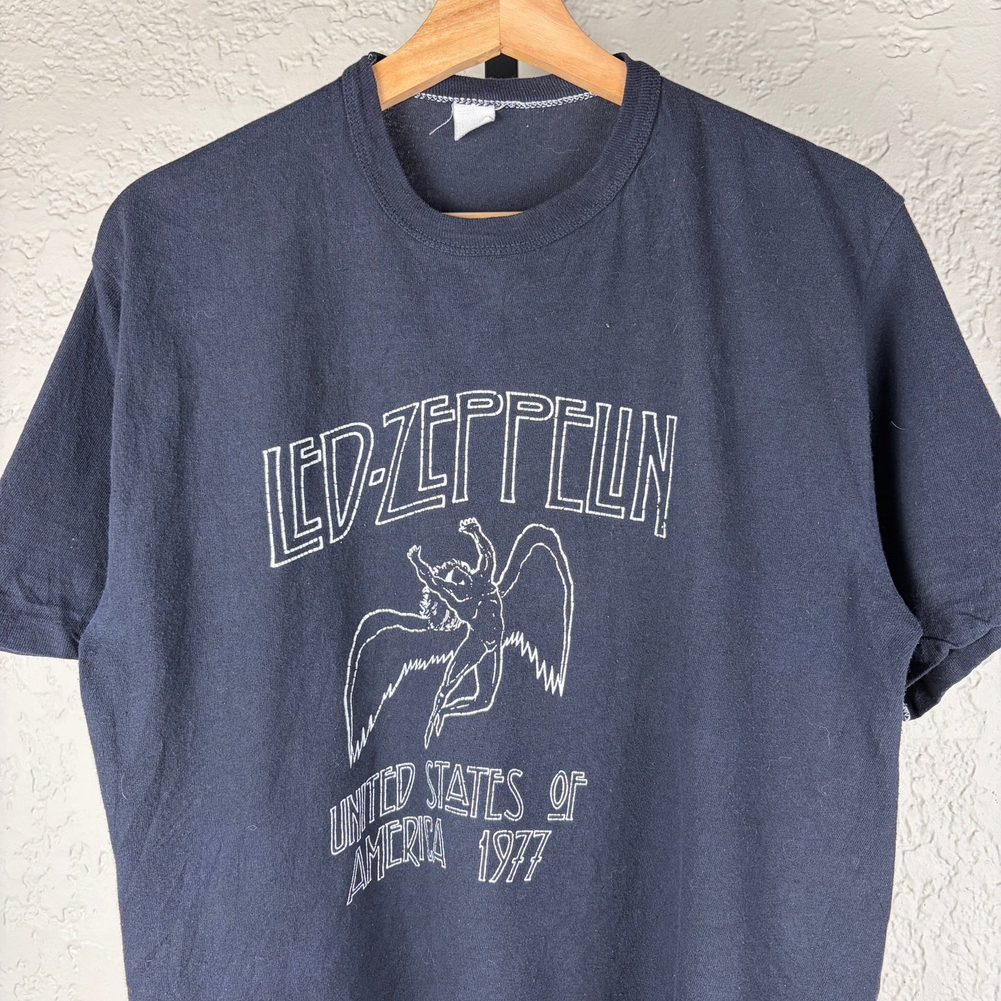 Vintage Led Zeppelin 1977 Original USA Tour Medium Band Tee