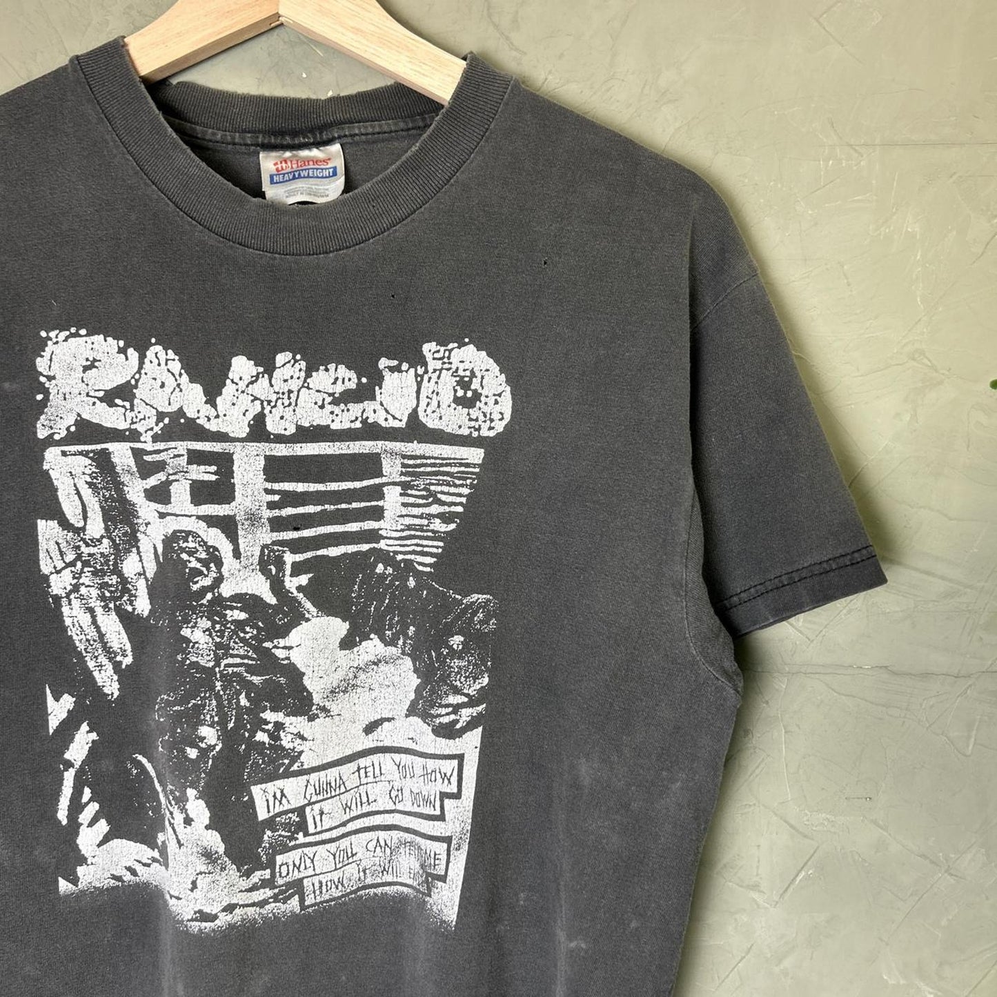 Rancid Punk Band Medium 2000s Faded Its Quite Alright Shirt