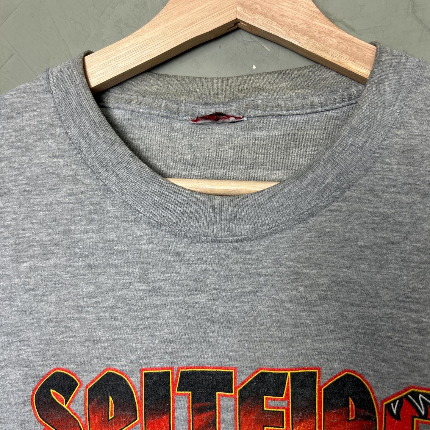 Spitfire Y2K Spellout Skateboarding Flames Medium Shirt