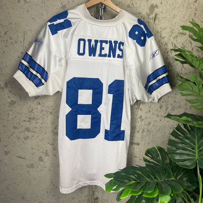 Terrell Owens Dallas Cowboys Y2K Reebok XXL Sewn Football Jersey