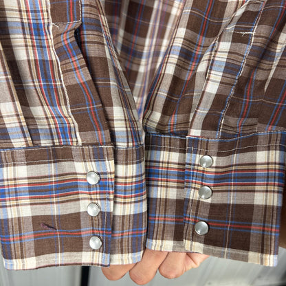 Youngbloods Authentic Western Cowboy XL Pearl Snap Button Up