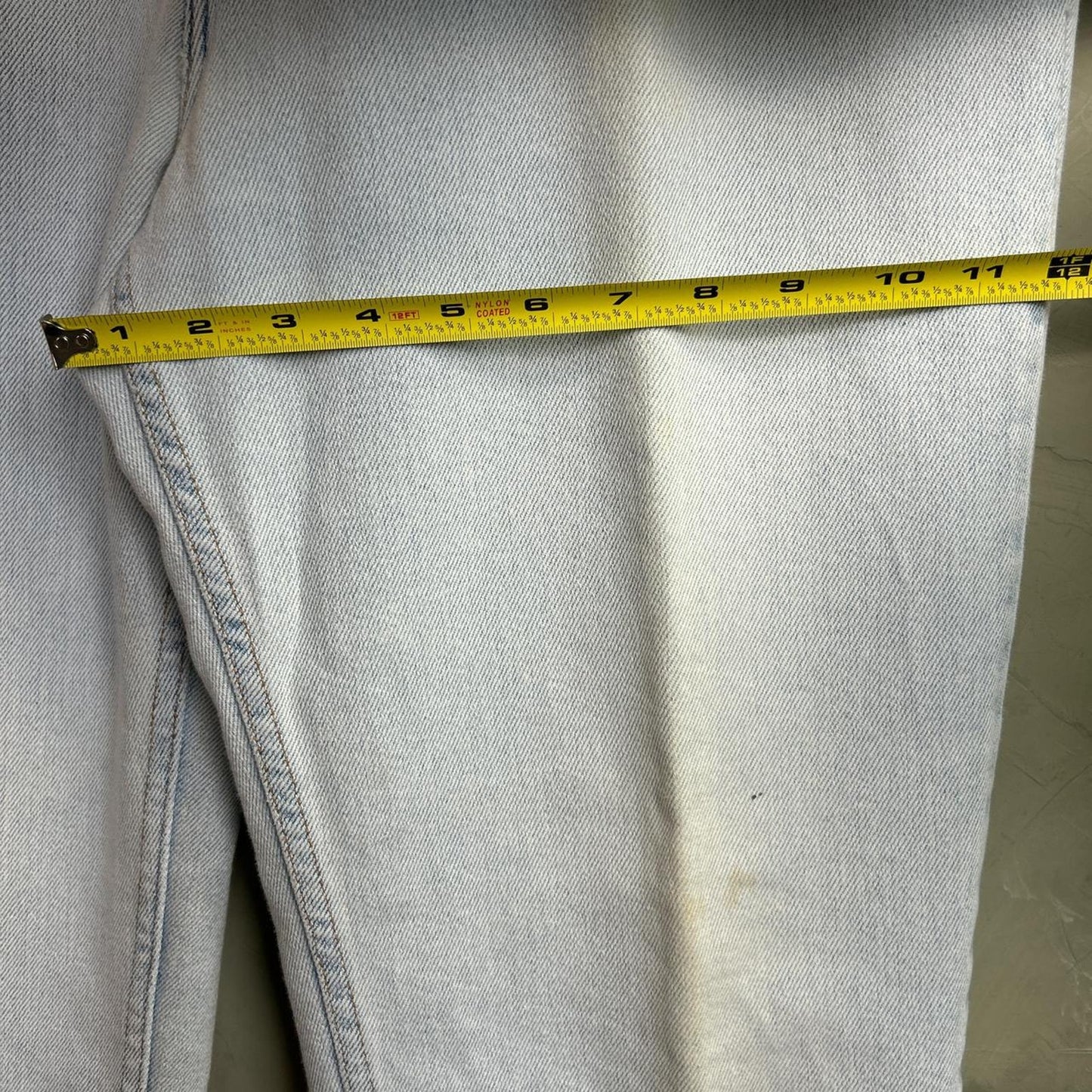 Vintage Levi’s Brown Tab 540 Flex Denim Made in USA 36 x 29 Light Wash Jeans