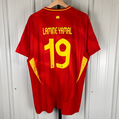 Lamine Yamal NWT 2023 UEFA Spain National Team Adidas XXL Jersey