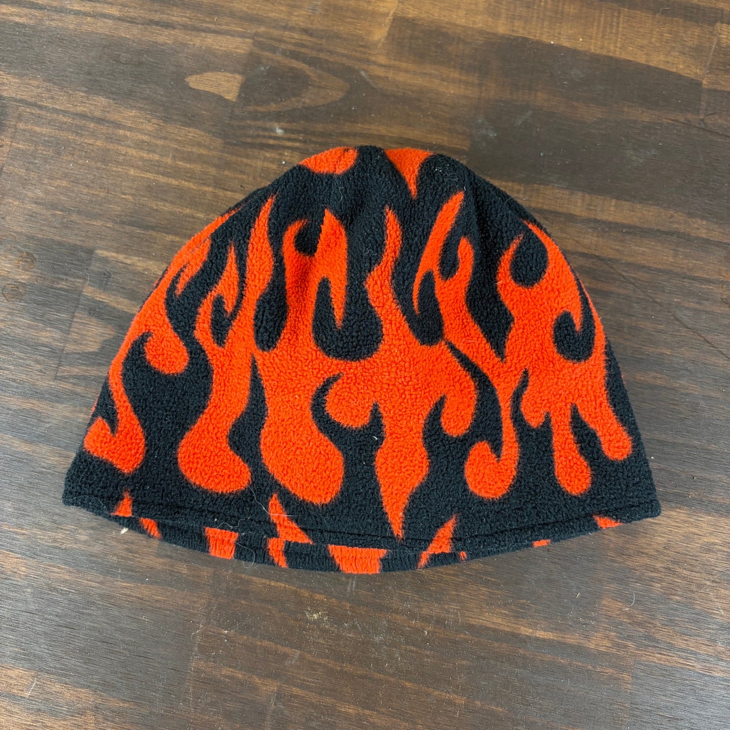 Y2K Flame AOP Youth 8-16 Fire Beanie Hat