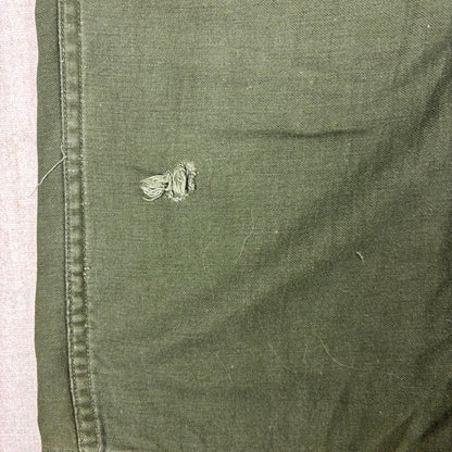 Vintage 1960s Military OG 107 Sateen Baker Cotton Pants Trousers 30x33