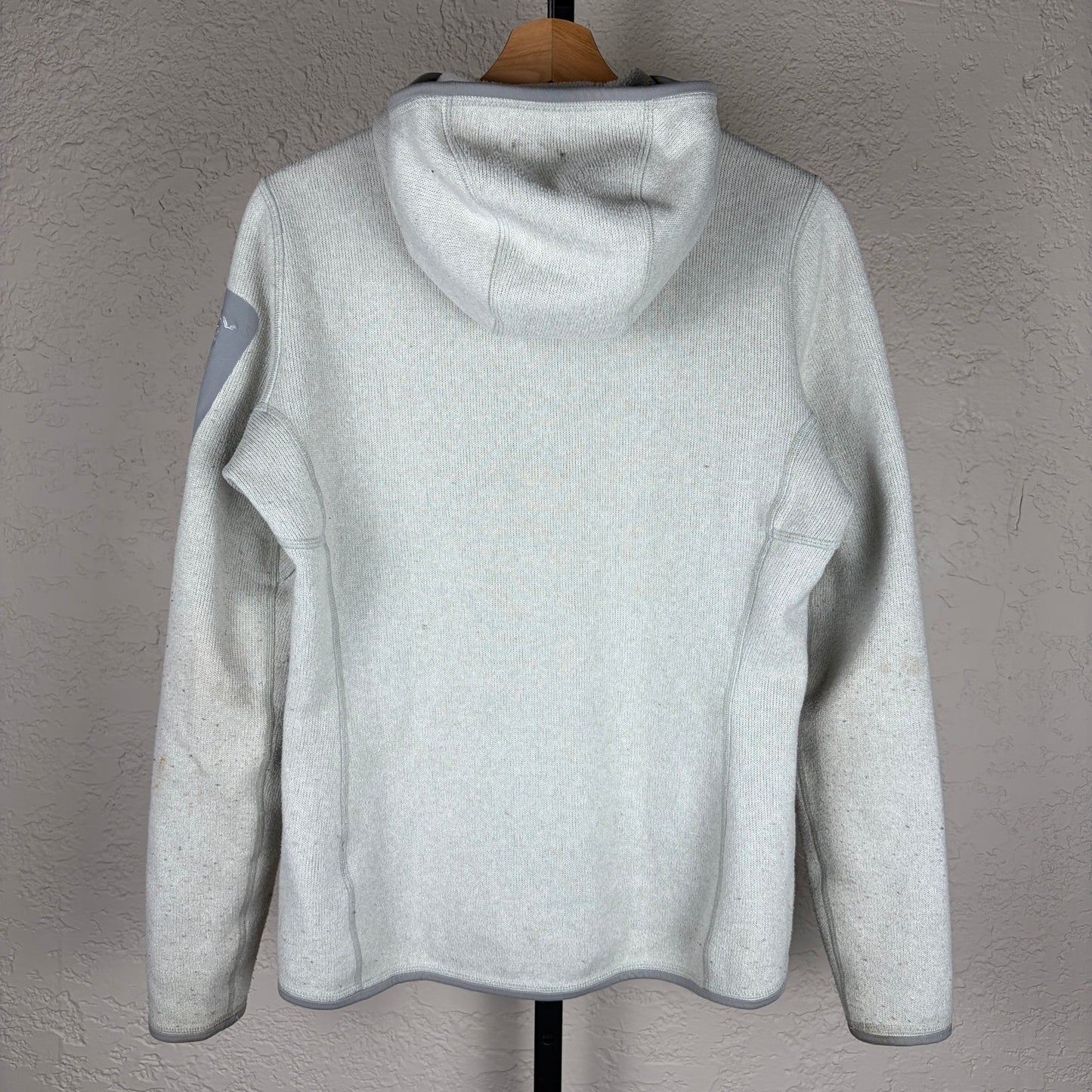 Arc’ Teryx Knit Sport Hiking Womens Medium Hoodie Zip Up Sweater