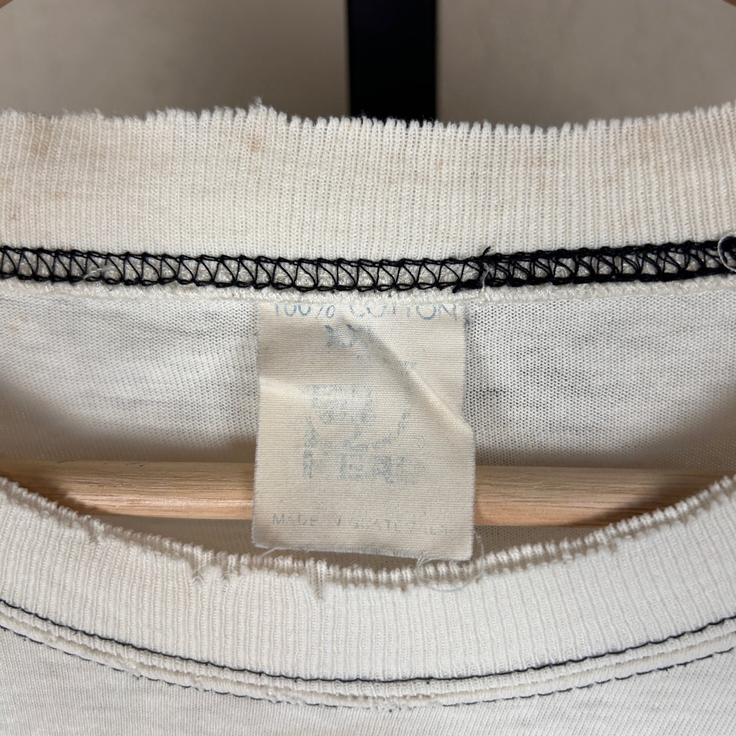 Vintage Morehouse College HBCU Maroon Tiger AOP Distressed Crazy XXL Tee