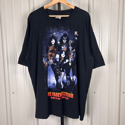 KISS Farewell Tour 2000 All Sport XXL Y2K Band Tee