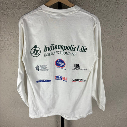 Norman Rockwell 1995 Indianapolis Life Trip to the Track Medium Art Longsleeve