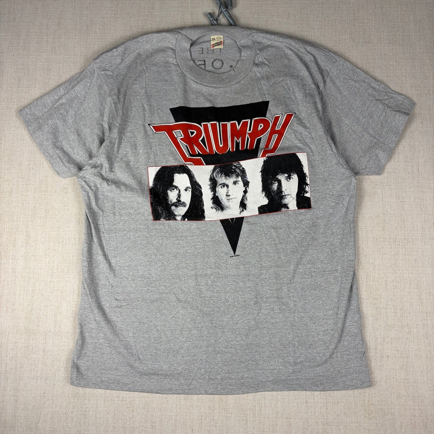 Vintage Triumph Shirt The Sport of Kings Tour 1986 XL
