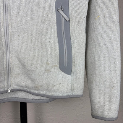Arc’ Teryx Knit Sport Hiking Womens Medium Hoodie Zip Up Sweater