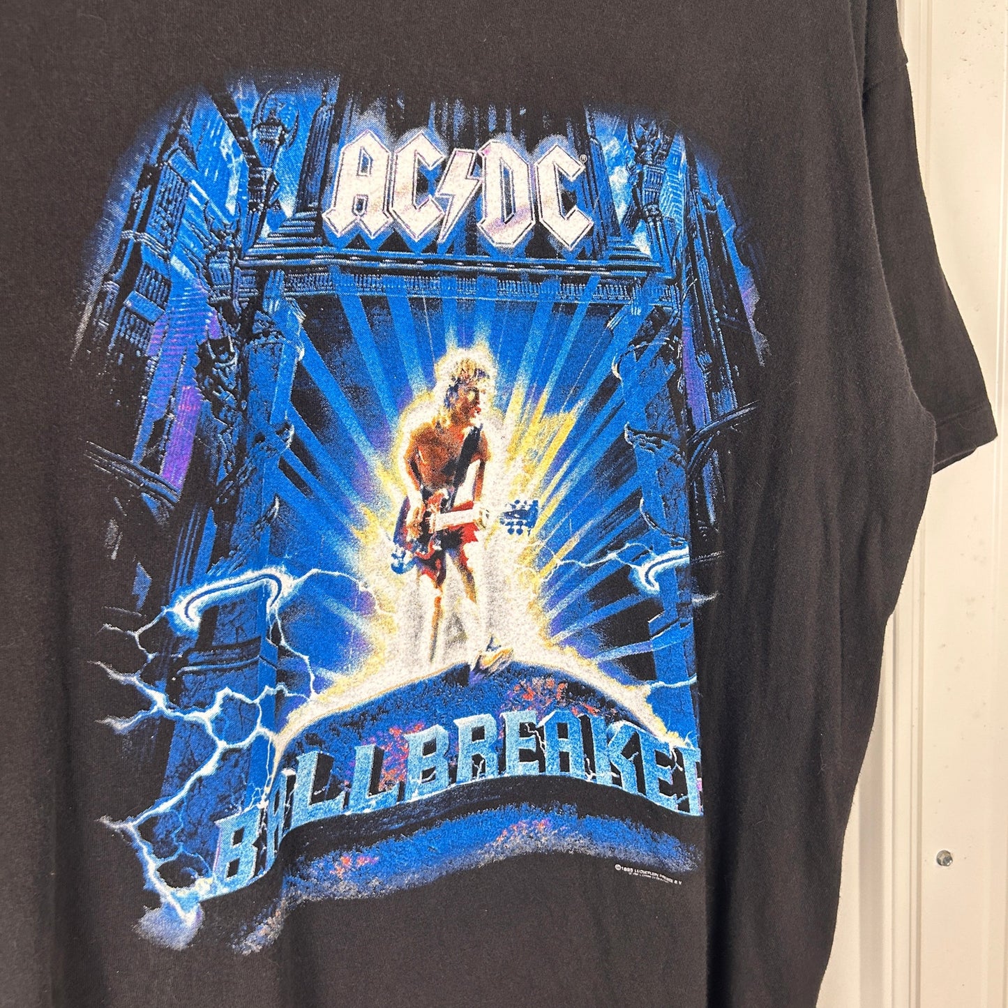 Vintage 1996 ACDC Ball Breaker Tour XL Brockum Tag Band Tee