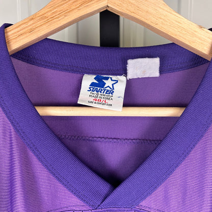 Randy Moss #84 Vintage 90s Starter Minnesota Vikings NFL Jersey Sz 48 Large