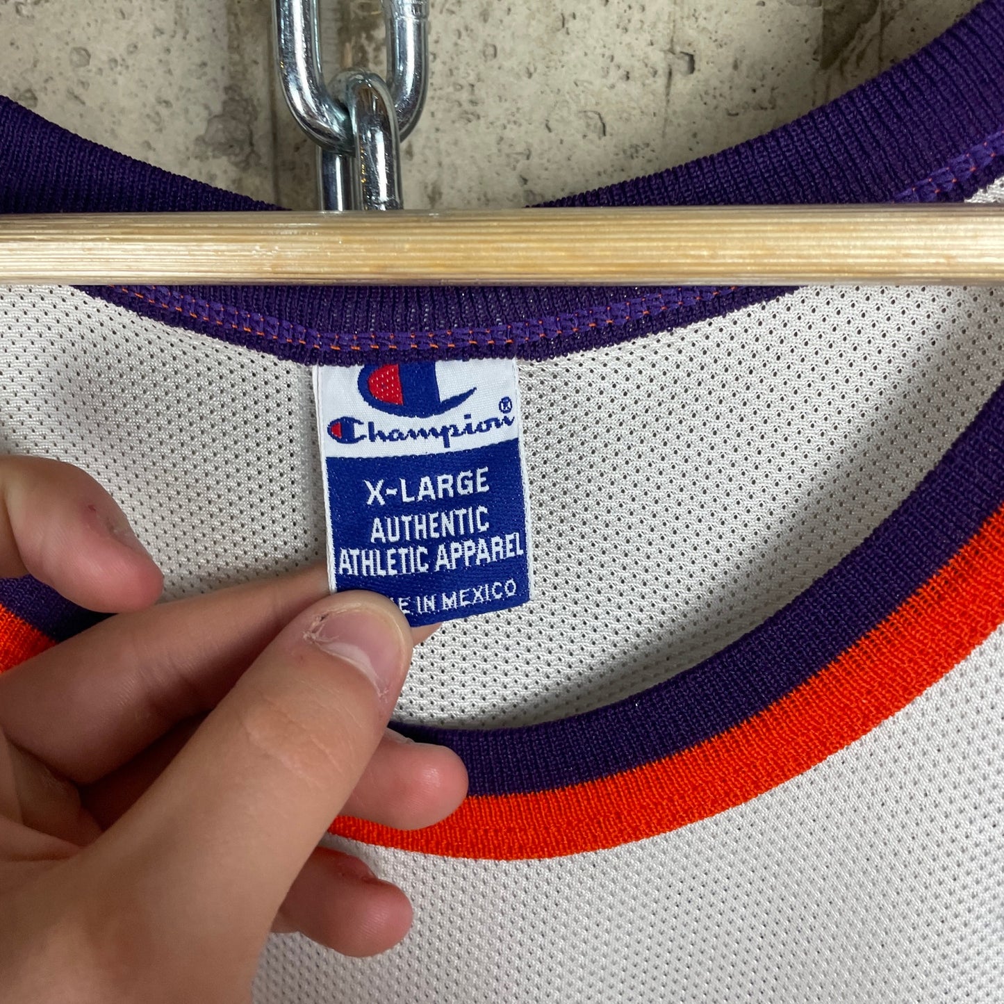 Penny Hardaway Rare Vintage Mens XL Champion Phoenix Suns Jersey