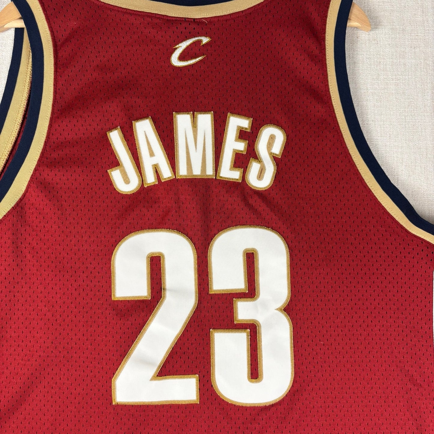 Vintage Lebron James Rookie Nike Cleveland Cavaliers Sewn Stitched XXL Jersey