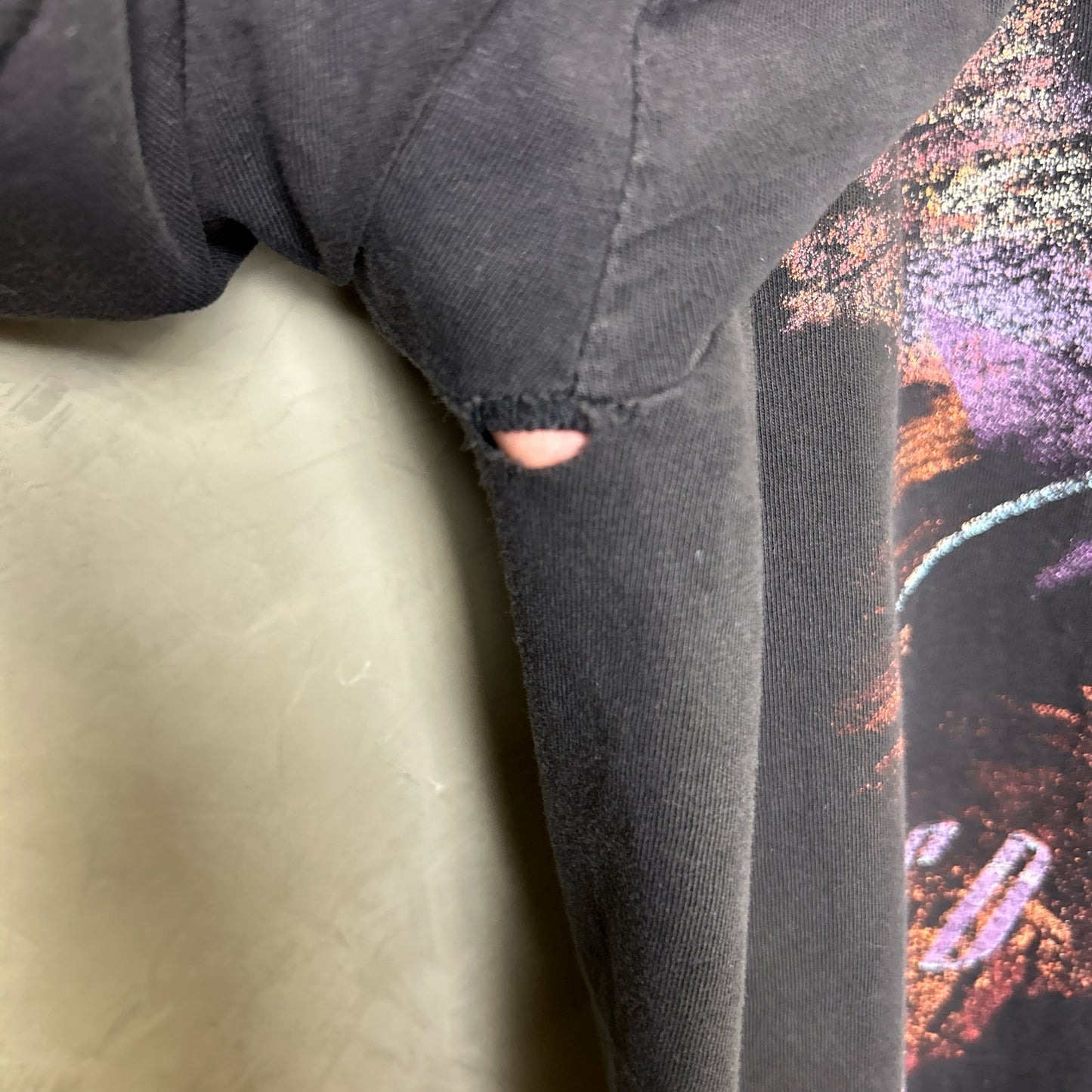 Led Zeppelin Zoso 90s XL Concert Tour Distressed Vintage Tee