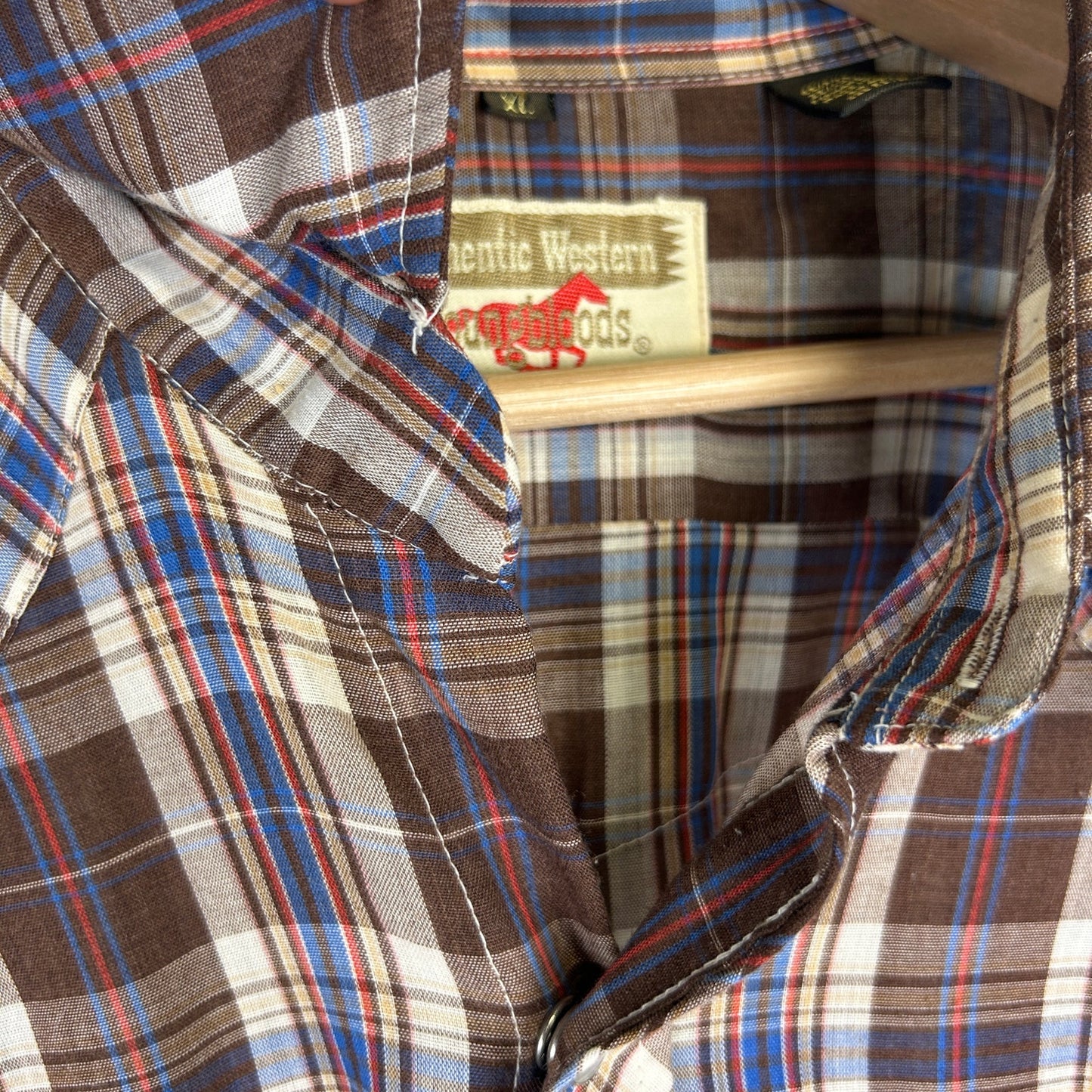 Youngbloods Authentic Western Cowboy XL Pearl Snap Button Up