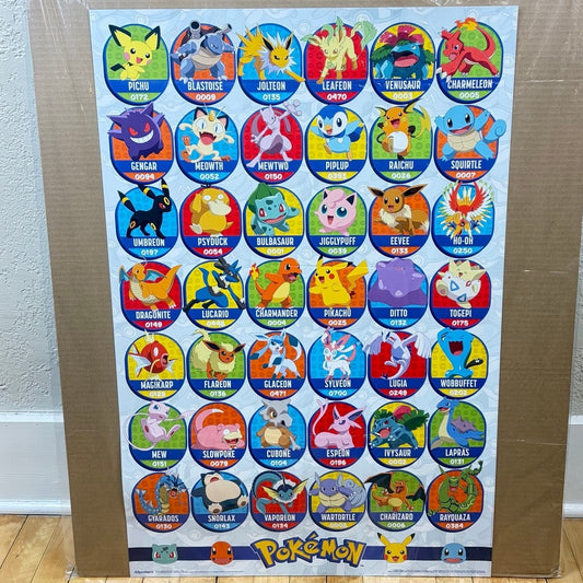 Pokemon All Time Favorites Poster 22.4" x 34"