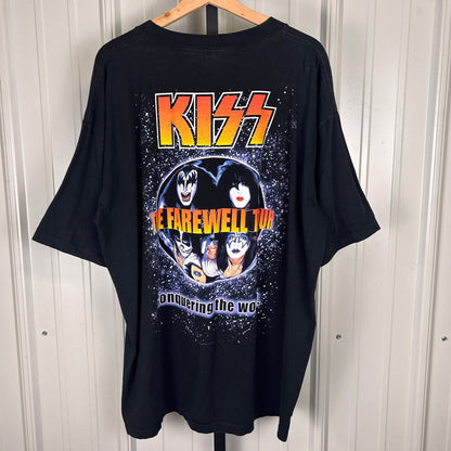KISS Farewell Tour 2000 All Sport XXL Y2K Band Tee