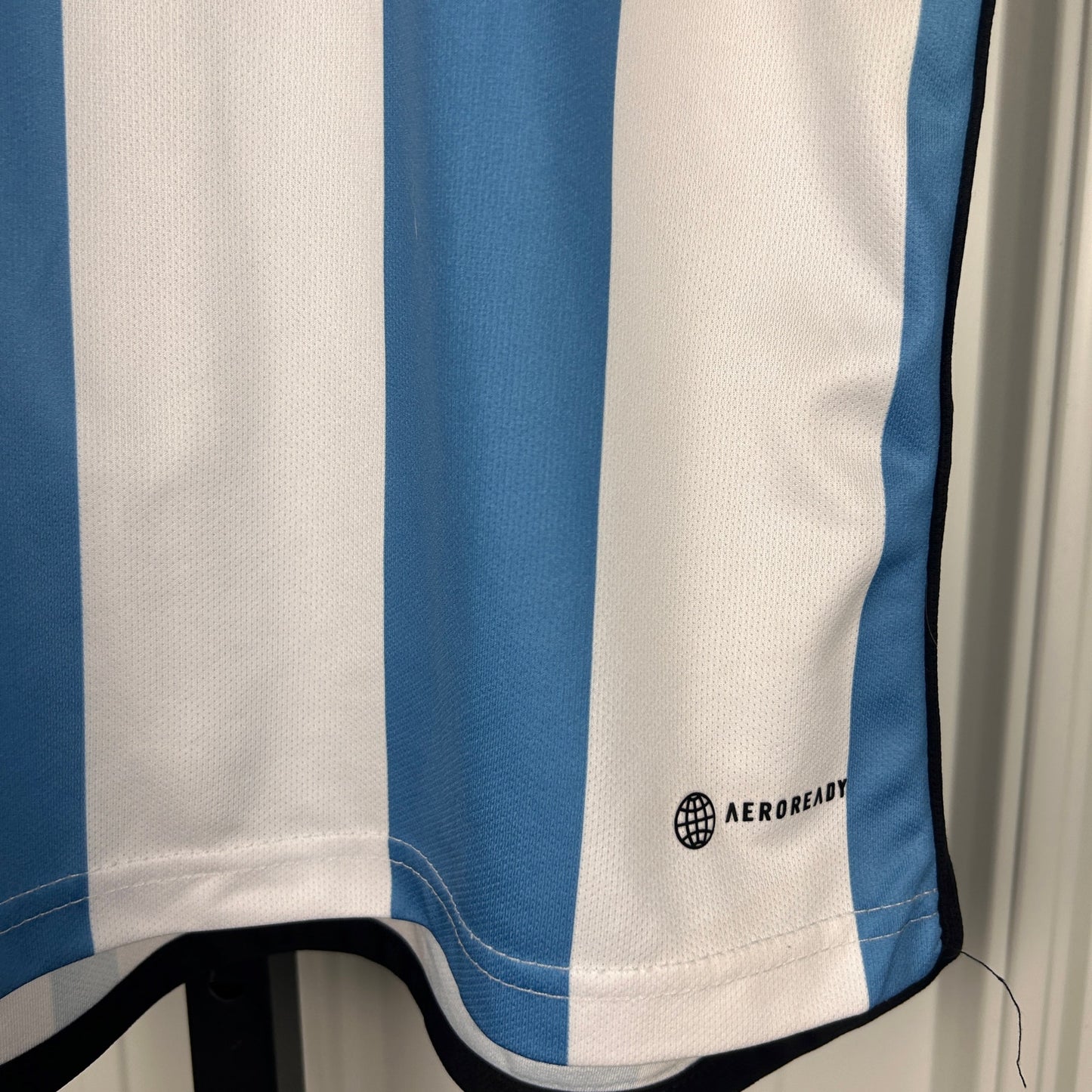 Lionel Messi Adidas 2022 World Cup Argentina XL Slim Fit Aero Ready Jersey