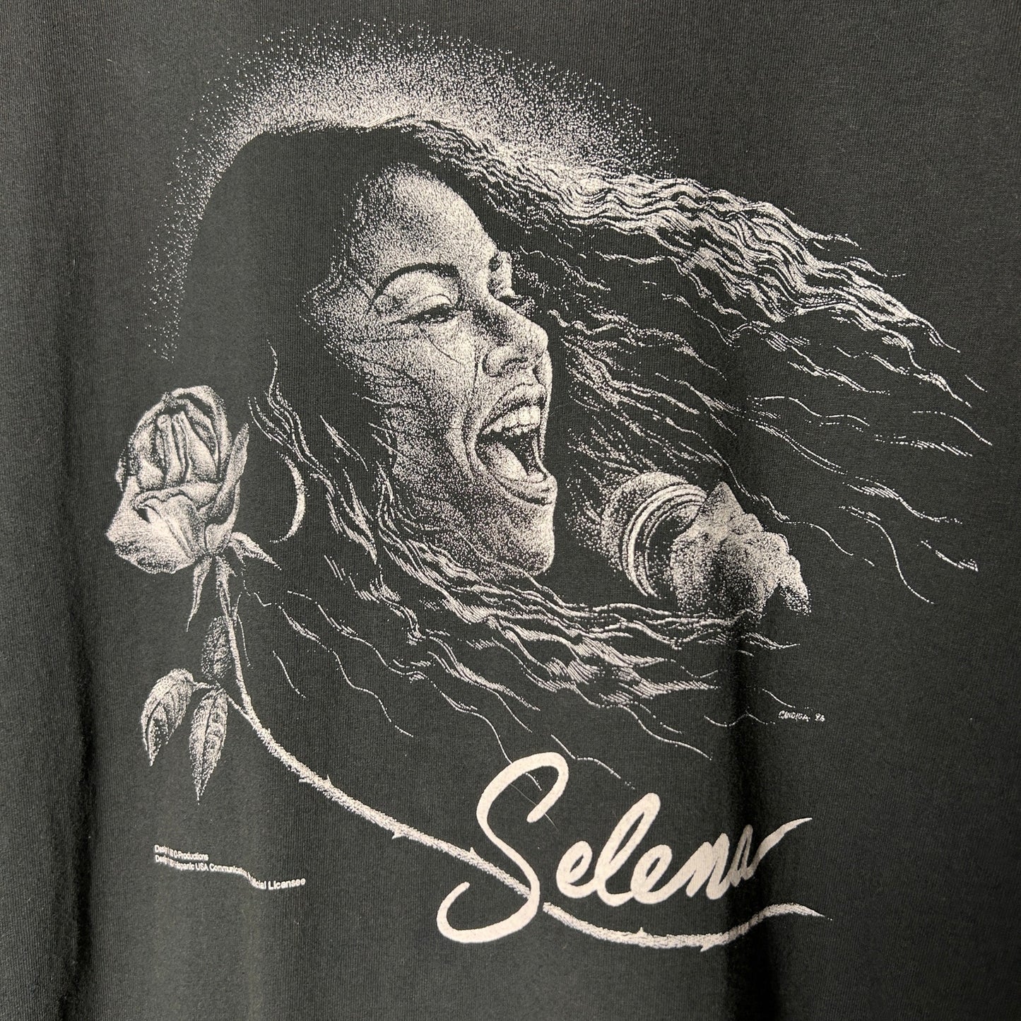 Selena Como La Flor Mural XL RARE 1997 Music Promo Shirt