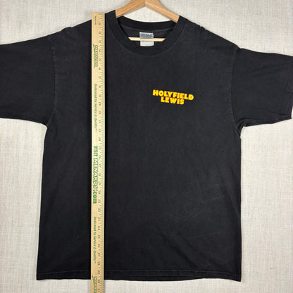 Evander Holyfield Vs Lennox Lewis Vintage 1999 Boxing Tee XL