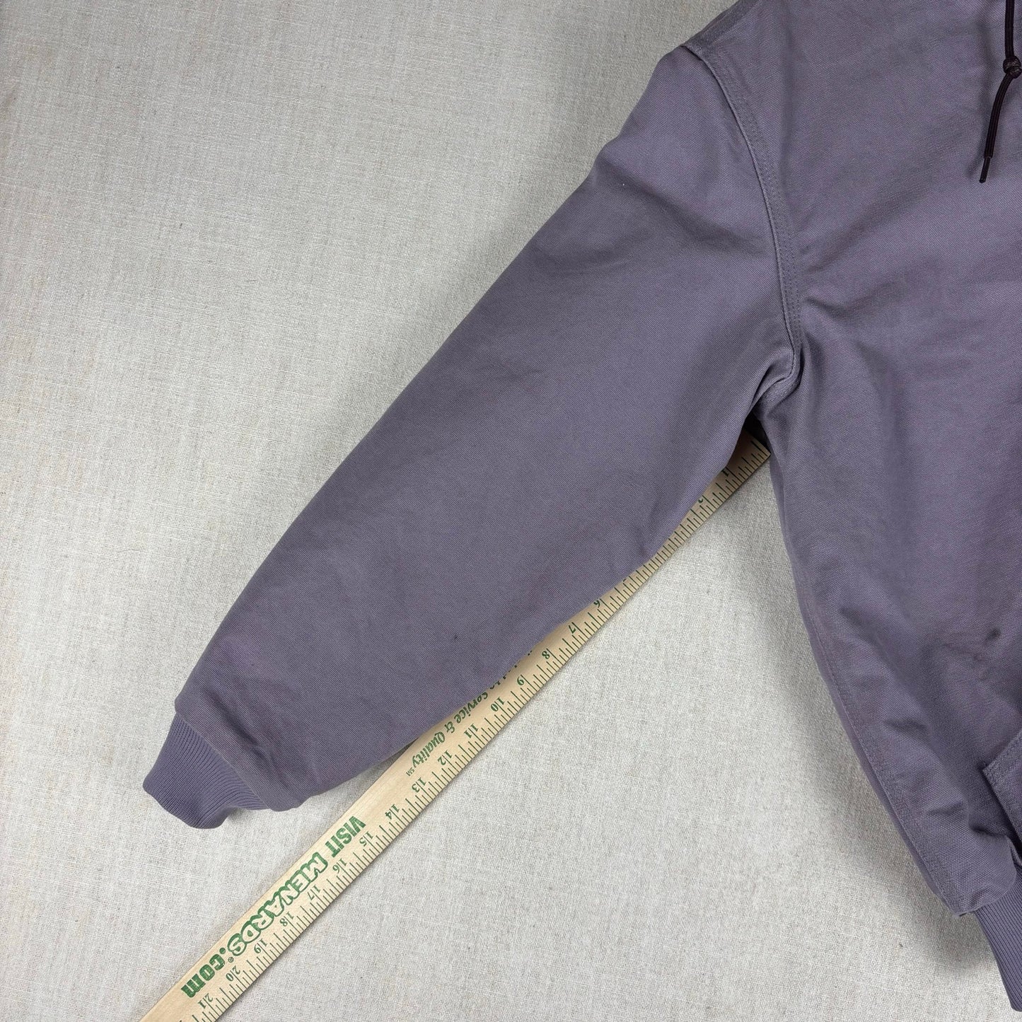 Carhartt Lavender Purple Real Tree Quilted Lined Hooded Jacket Womens Medium