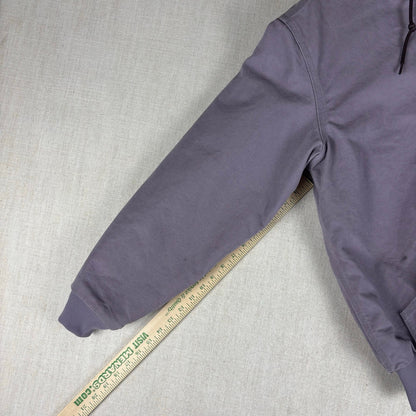 Carhartt Lavender Purple Real Tree Quilted Lined Hooded Jacket Womens Medium