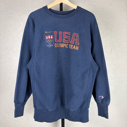 Vintage Olympics Champion Reverse Weave Team USA XL Sweater