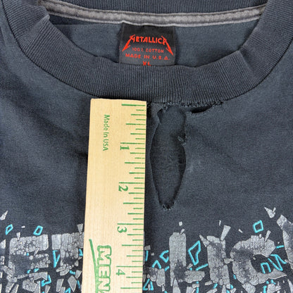 Vintage Metallica Pushead Sad But True 1991 Distressed Faded XL Tee