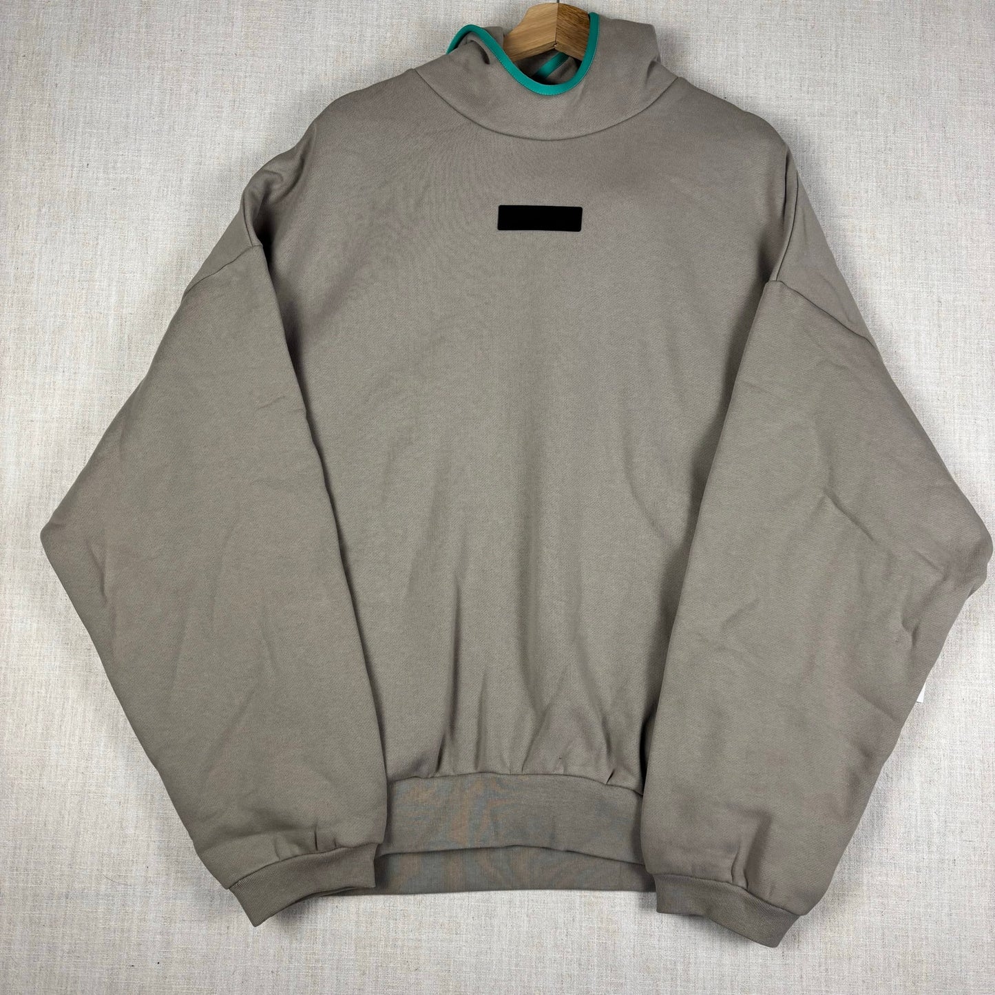 Fear Of God Essentials Seal Teal Trim NWT Large Heavyweight Hoodie