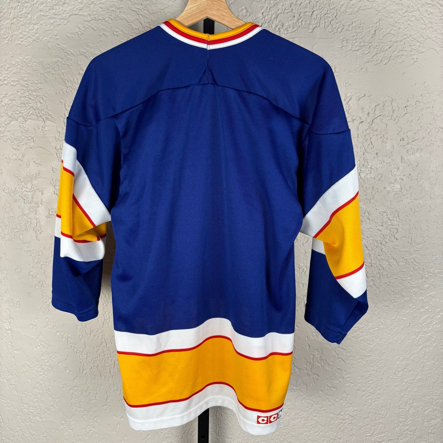 Vintage St Louis Blues CCM Maska NHL Medium Hockey Jersey