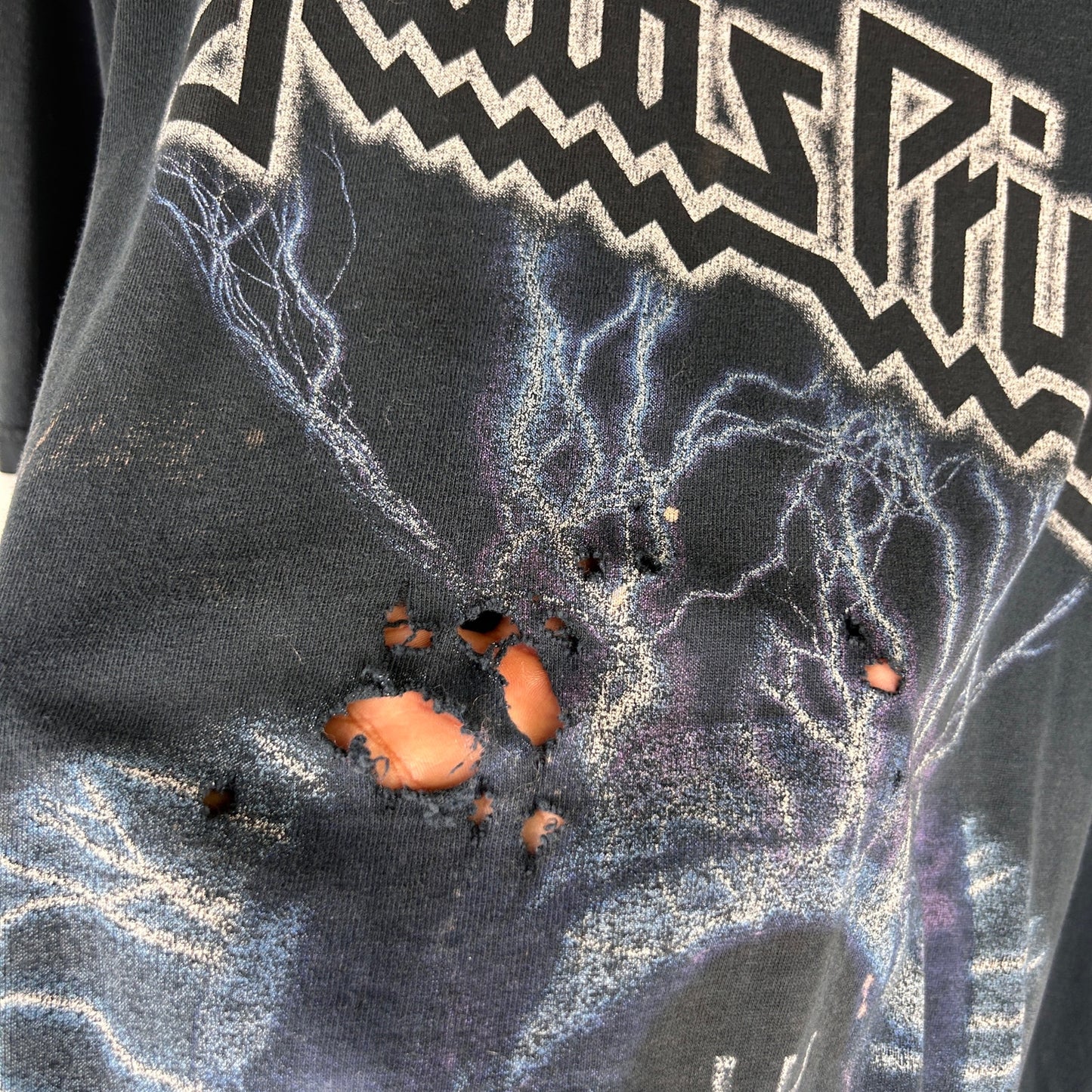 Judas Priest Crazy Distressed 2004 United USA XXL Tour Tee