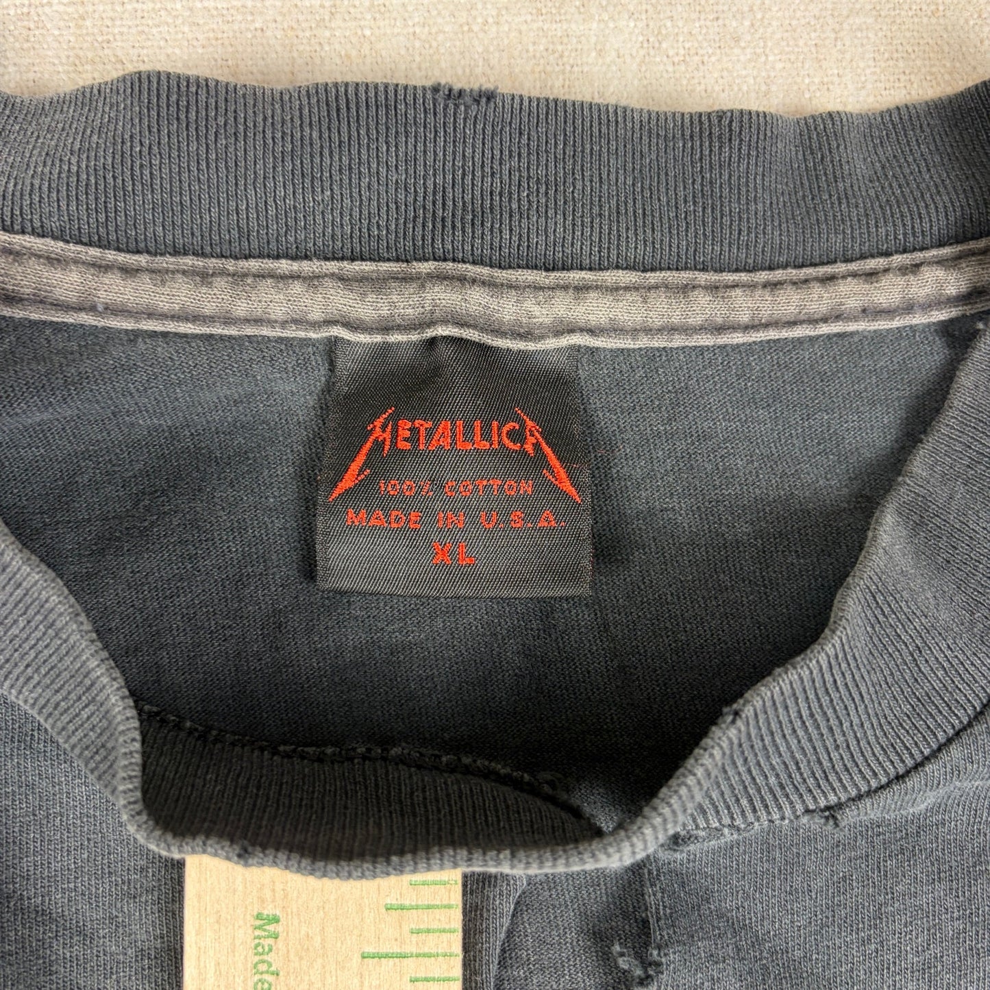 Vintage Metallica Pushead Sad But True 1991 Distressed Faded XL Tee