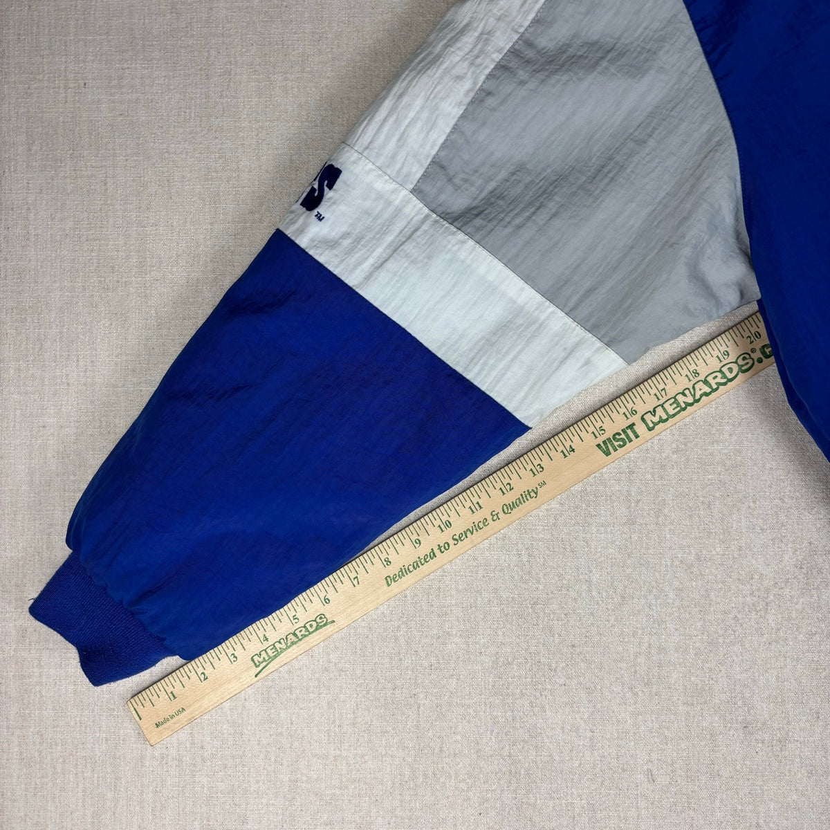 Vintage Indianapolis Colts Nutmeg Classic Puffer Jacket Large