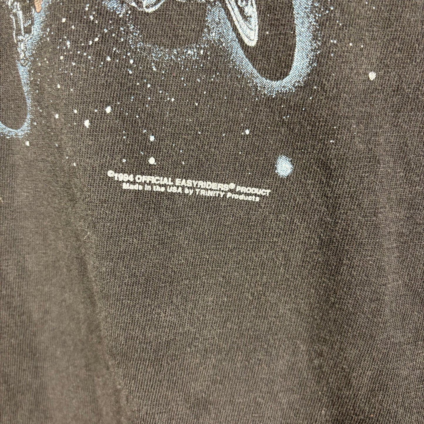 Vintage 3D Emblem Style Easyriders 1994 Biker Earth XL Shirt