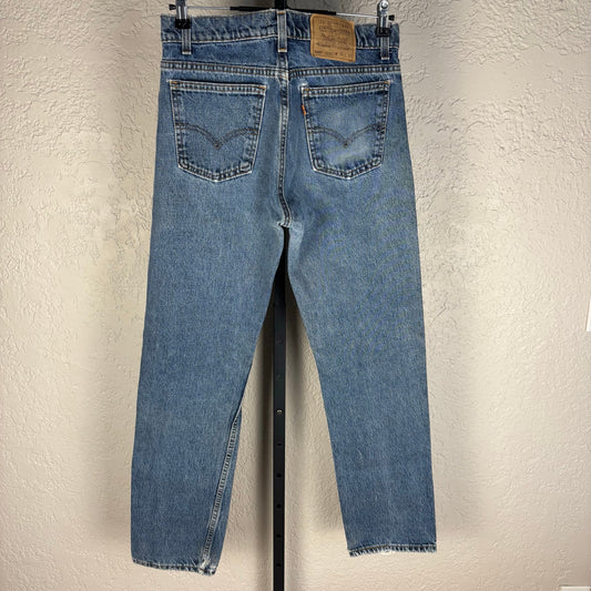 Vintage Levis 505 Orange Tab 31x32 Staight Fit Regular Mens Jeans