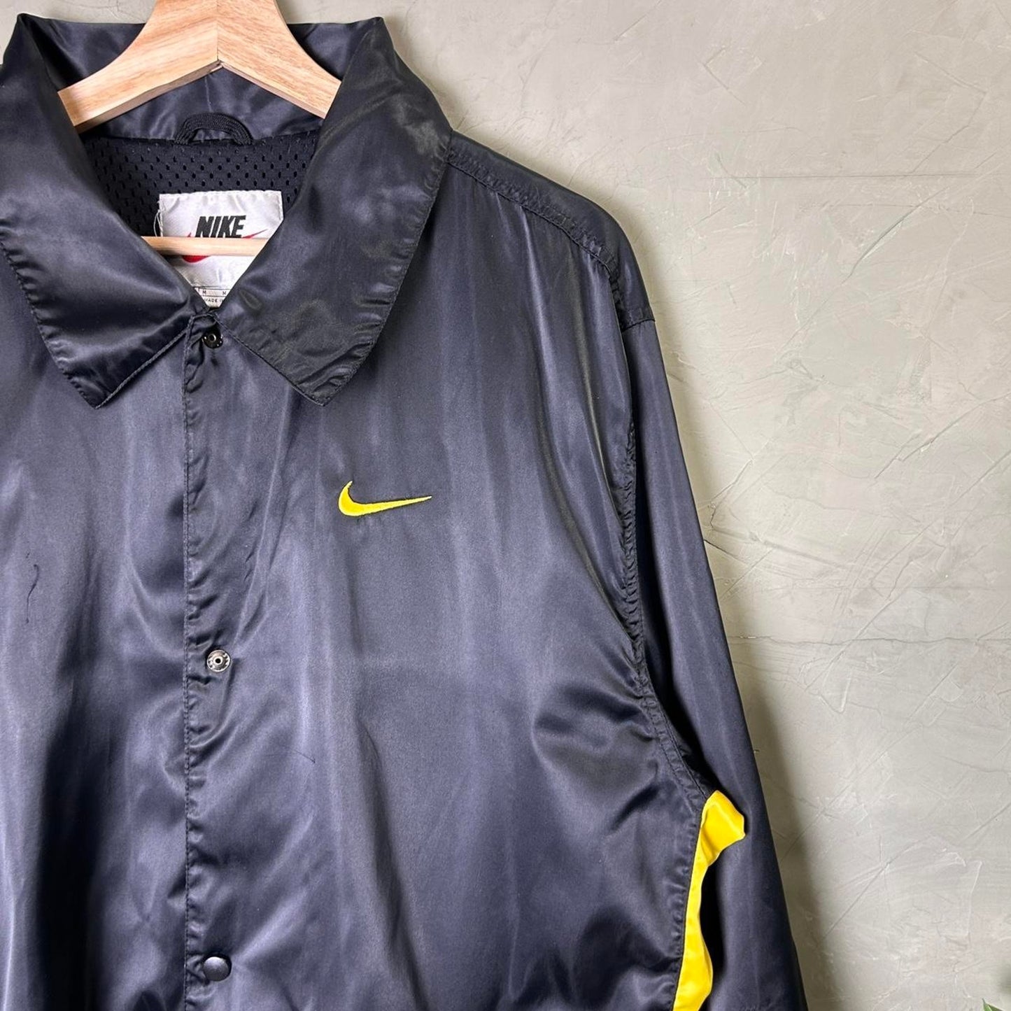 Tagged medium fits xl 90s Vintage Nike White Tag Satin Jacket