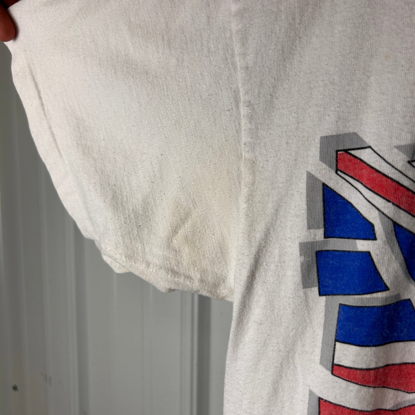 Def Leppard 1992 7 Day Weekend Tour XL Giant Tag Band Tee