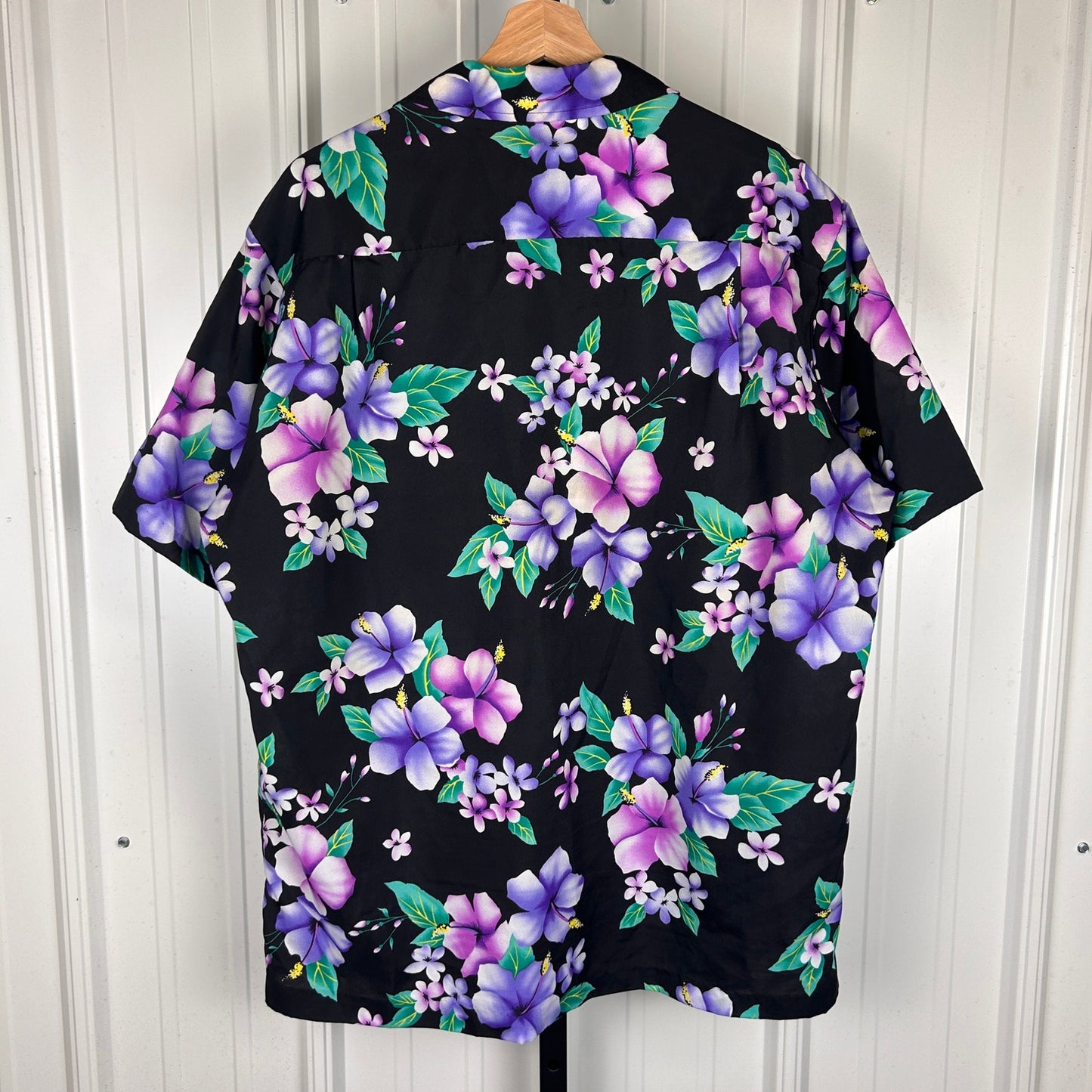 Floral Hawaiian Made in Hawaii XL Vintage Pocket Button Up Shirt