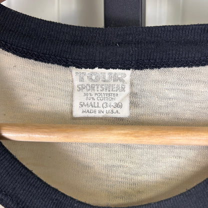 Journey Chicago 1983 Frontiers Concert World Tour Small Sportswear Raglan Shirt