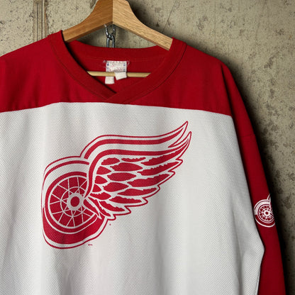 Detroit Red Wings NHL Steve Yzerman Vintage Off The Bench XL Jersey