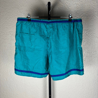 Vintage Umbro 90s Retro Nylon Soccer Running Large Gym Shorts