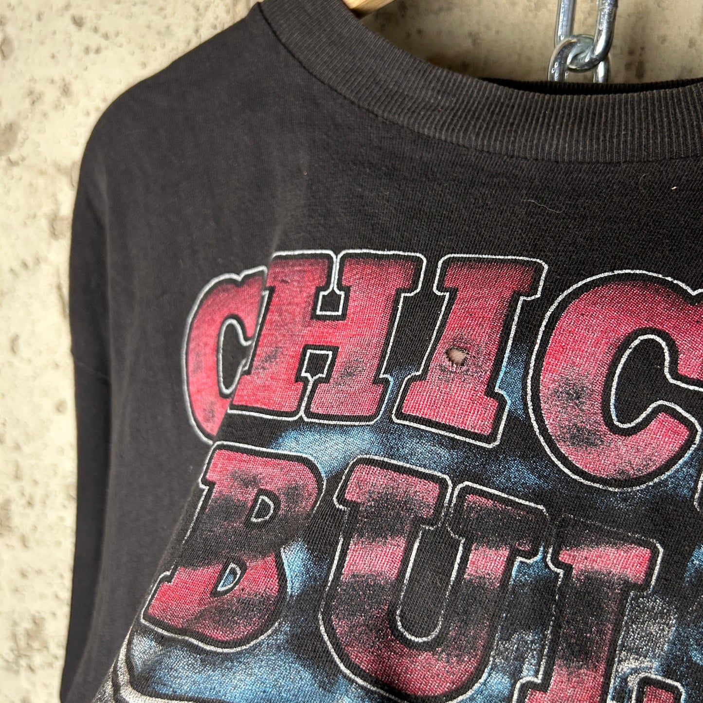 Chicago Bulls Rap Tee 1996 Michael Jordan Big Three World Championship XXL Shirt